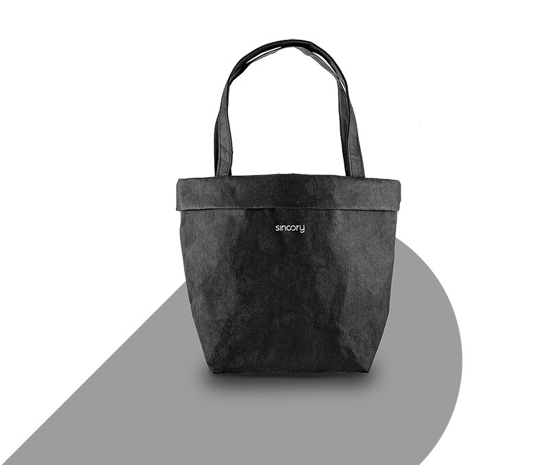 sincory black schwarze Henkeltasche